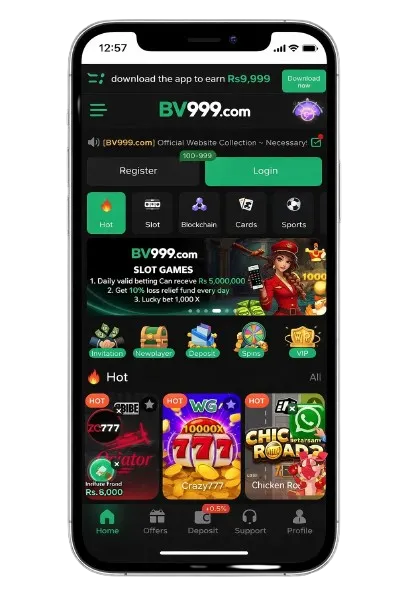 BV999 GAME INTERFACE